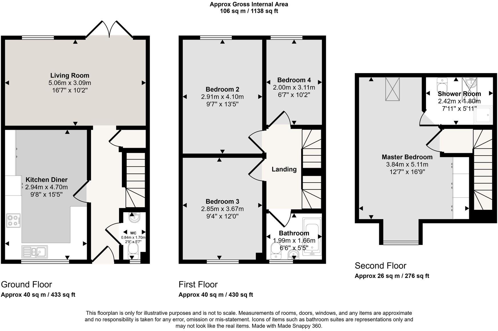 Bloomfield Drive, Huntingdon, PE29 floorplan