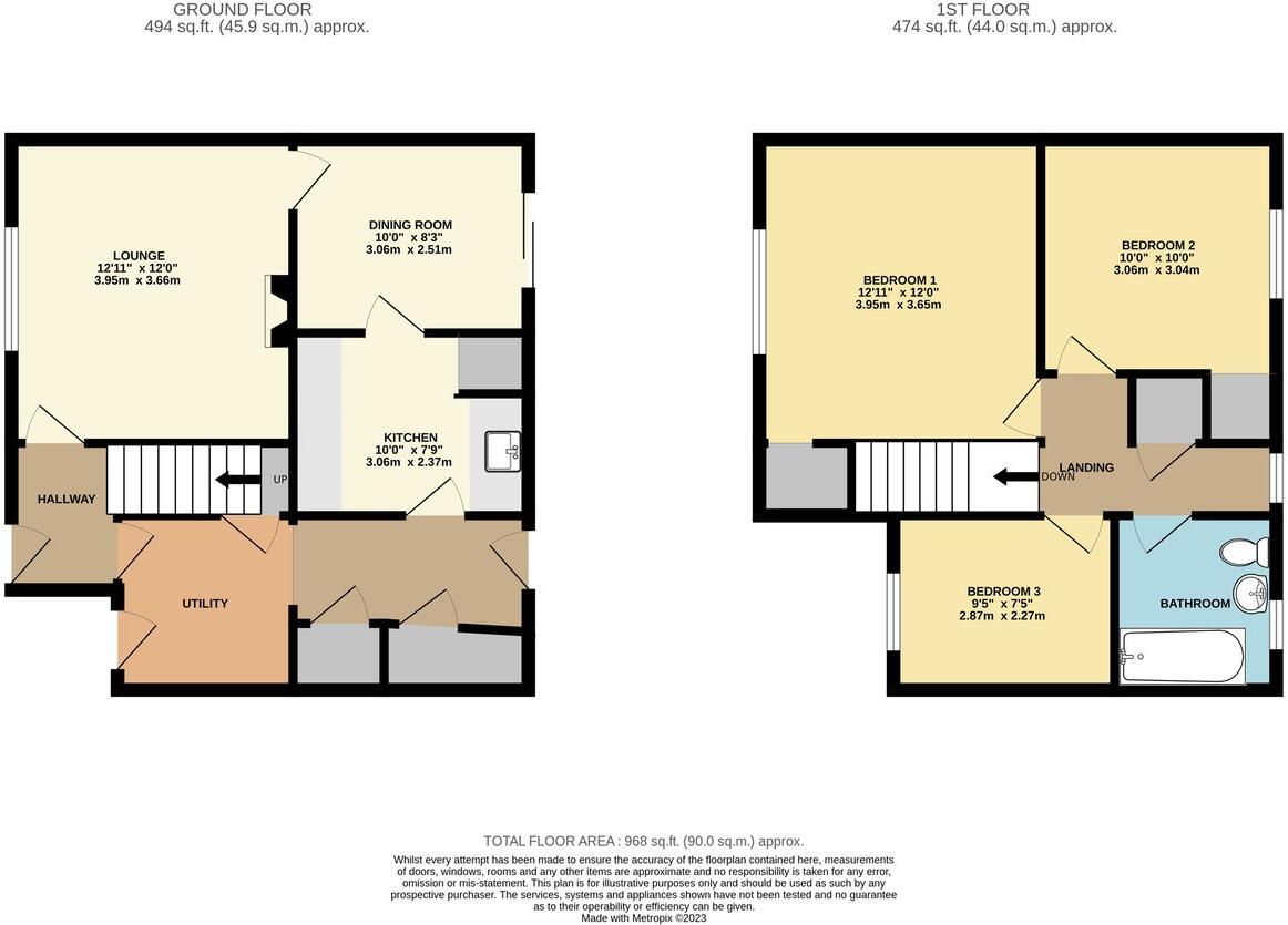 Talbot Road, Hatfield, AL10 floorplan