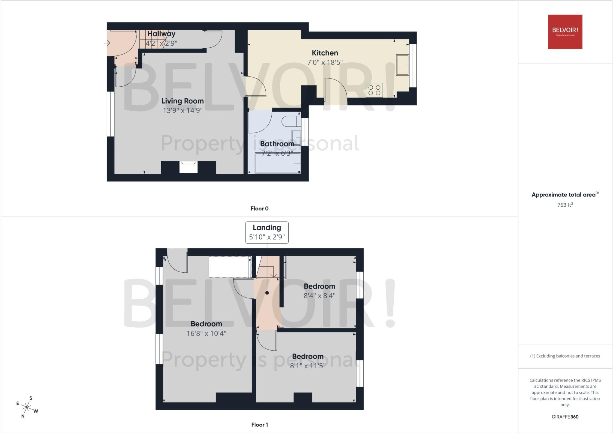 Halsnead Avenue, Whiston, L35 floorplan