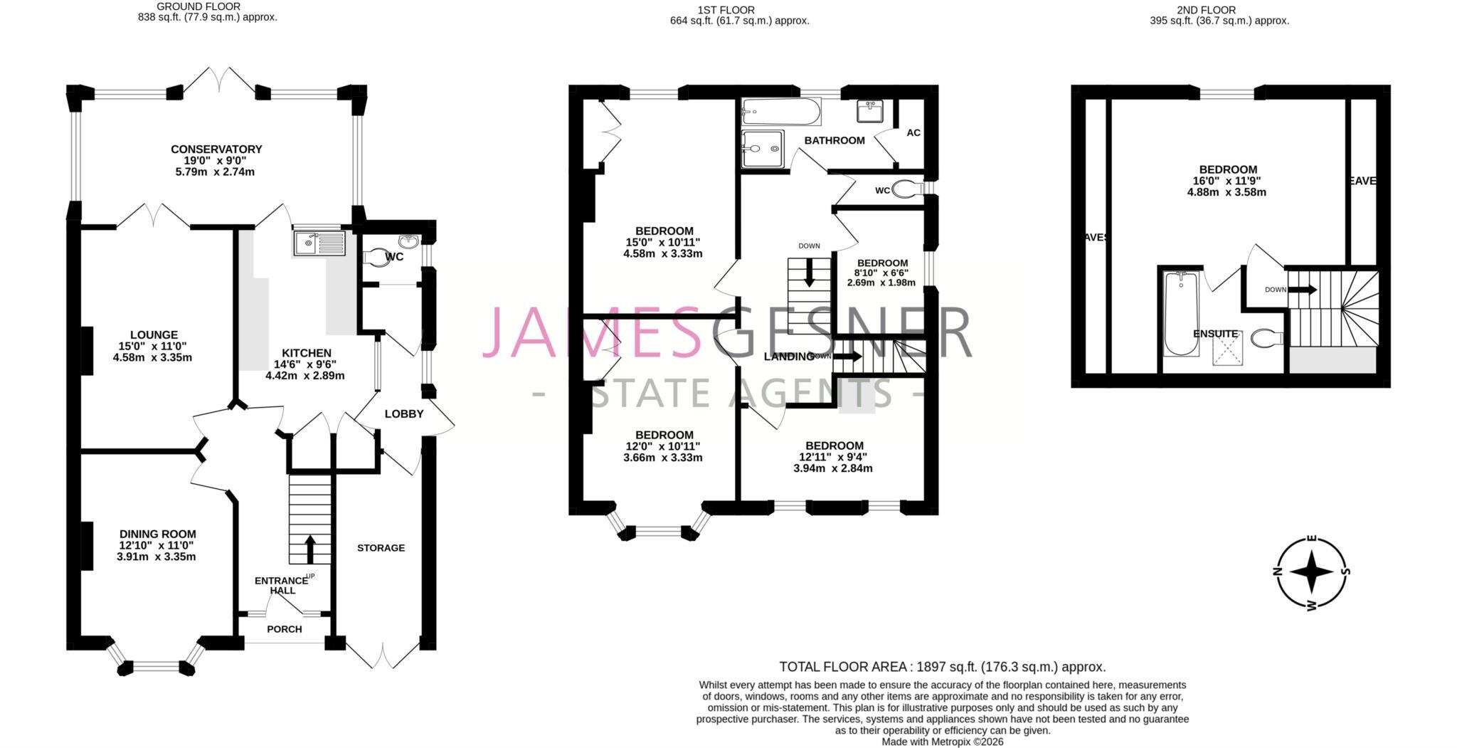 Chalmore Cottage, Reading Road floorplan