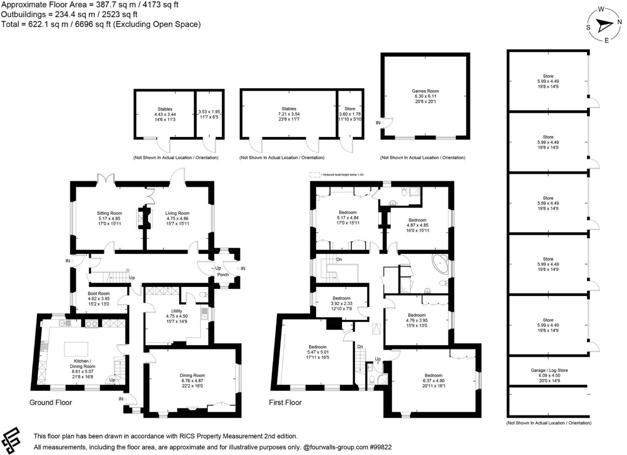 Greinton, Bridgwater, Somerset, TA7 floorplan