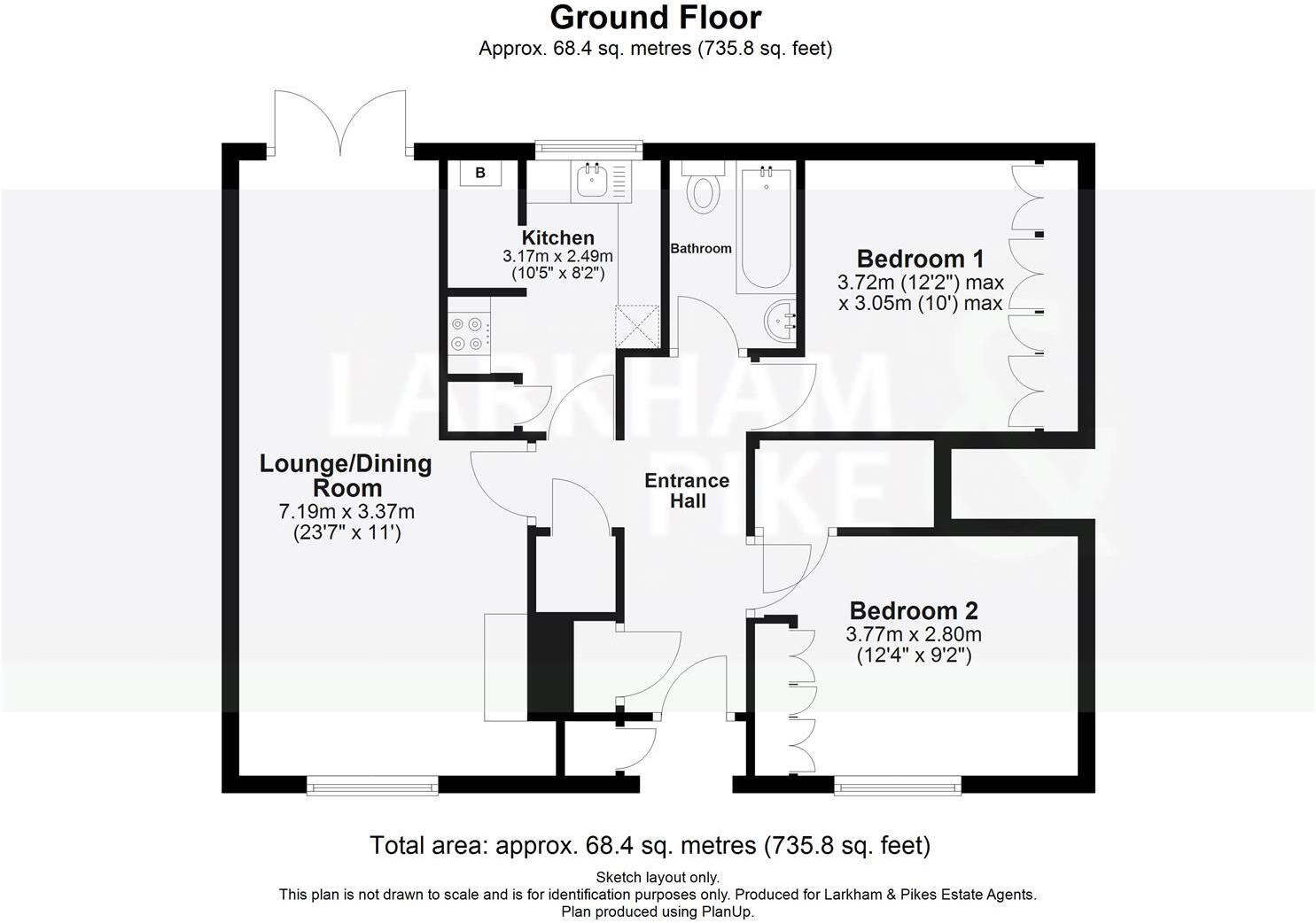 Haldens, Welwyn Garden City floorplan