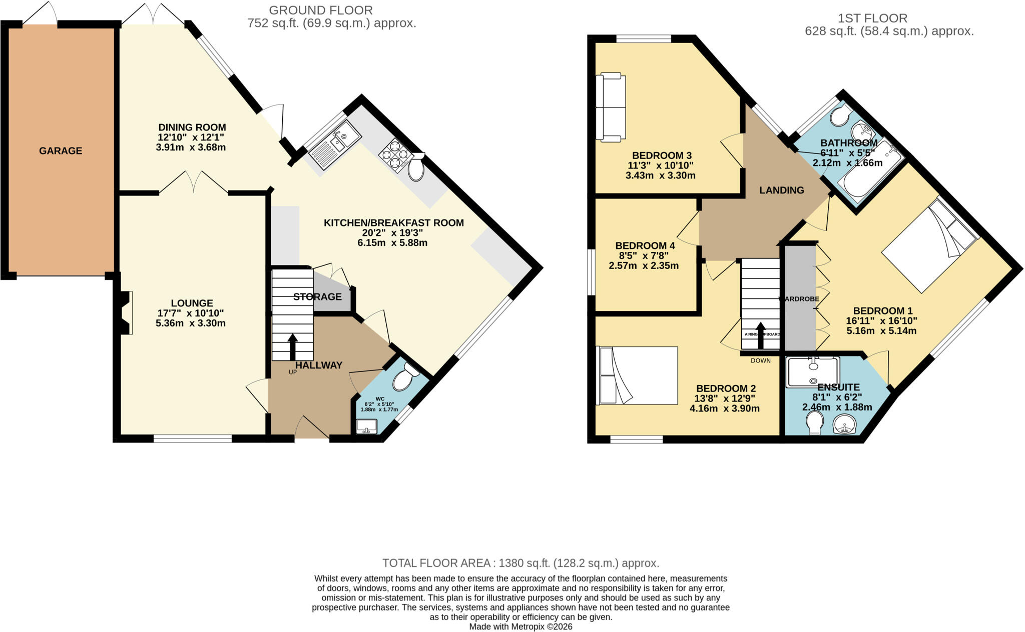 Hart Close, Banbury, OX16 floorplan