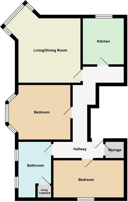 Llewelyn Road, Colwyn Bay floorplan