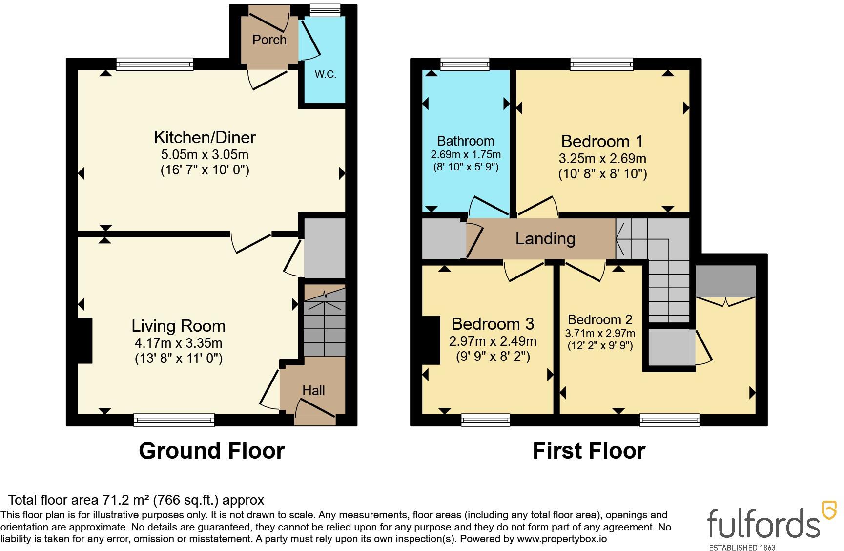 Brewin Road, Tiverton, Devon, EX16 floorplan