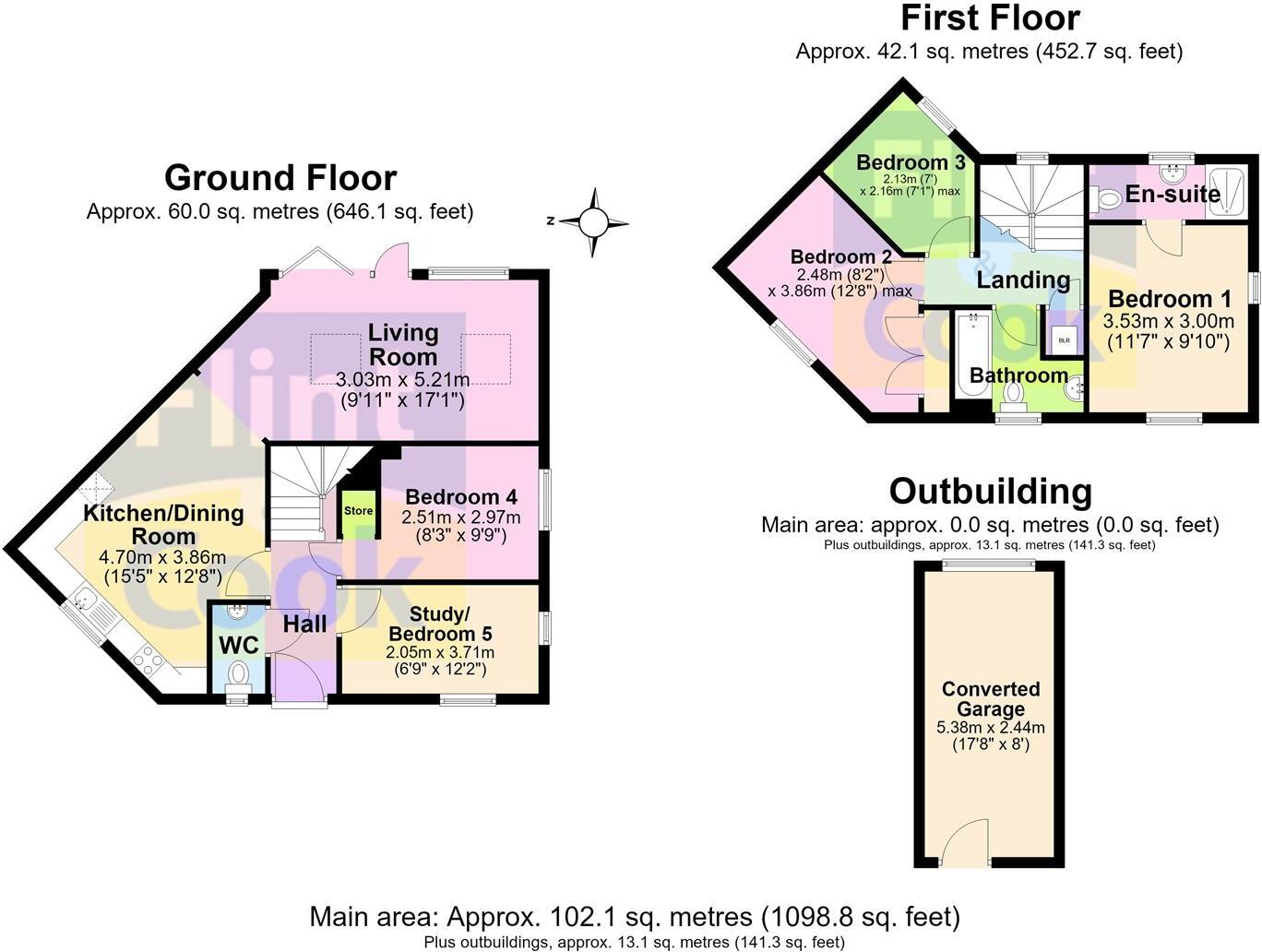 Bran Rose Way, Holmer, Hereford floorplan