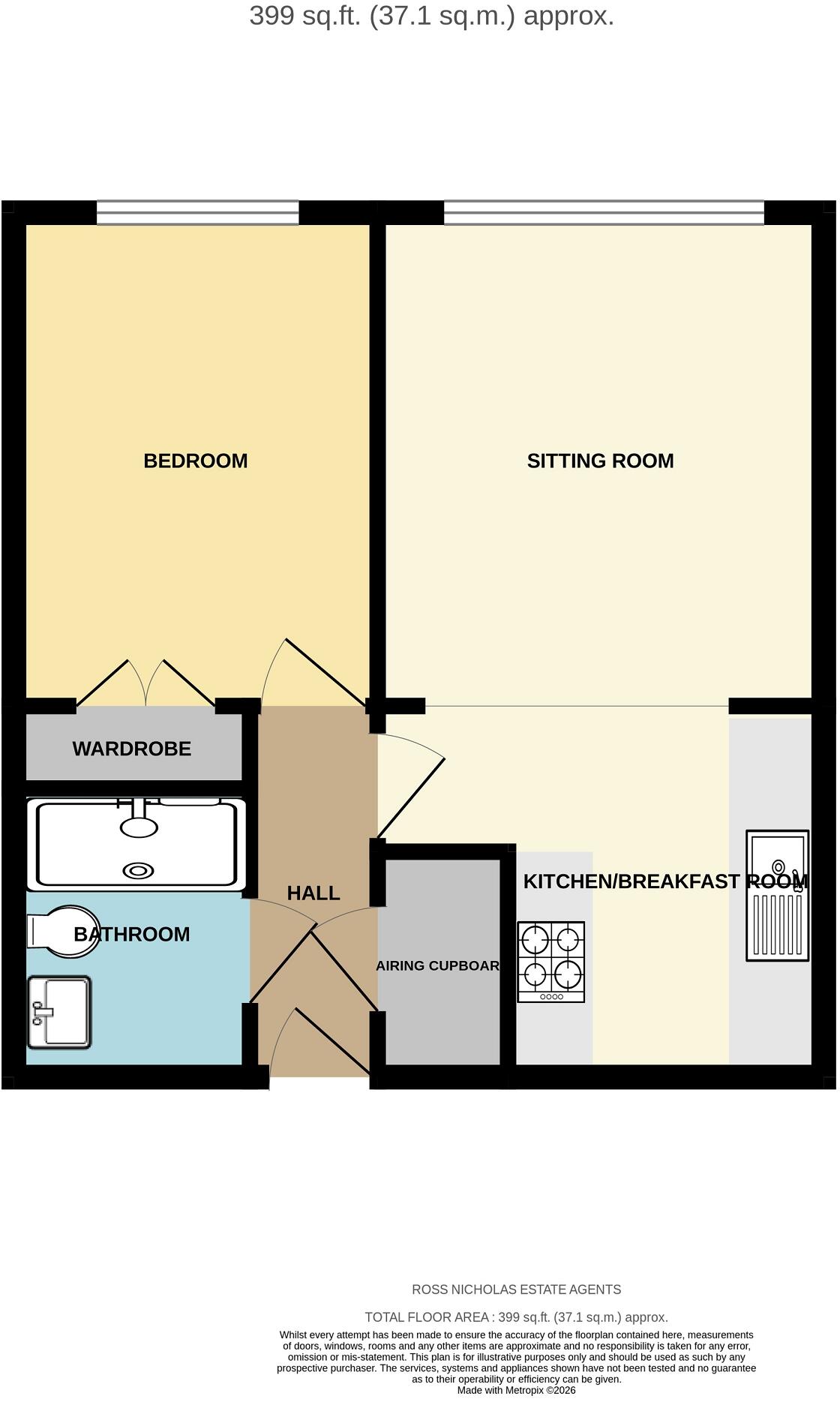 Waverley Road, New Milton, Hampshire. BH25 6PQ floorplan