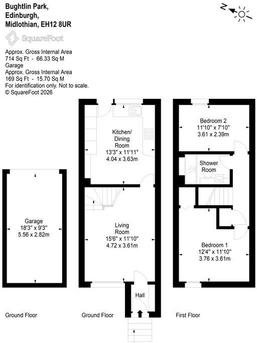 32 Bughtlin Park, Edinburgh, EH12 8UR floorplan