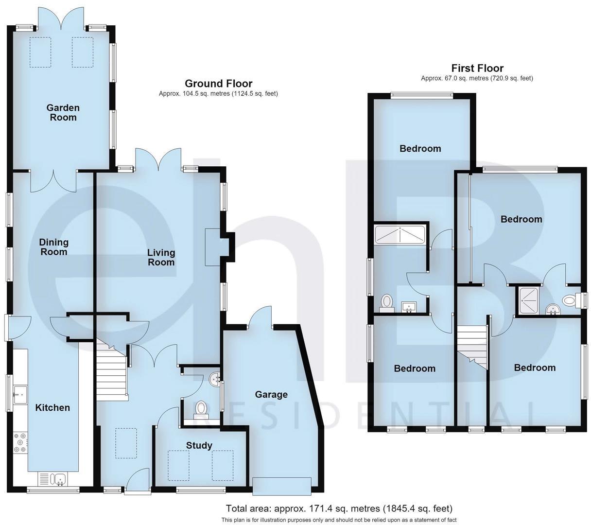 Keytes Lane, Barford, Warwick floorplan