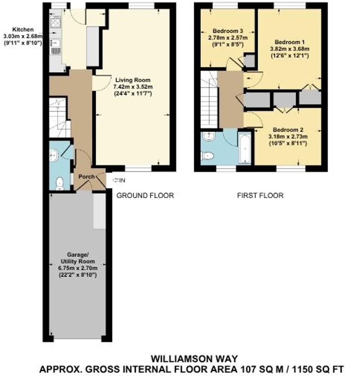 Williamson Way, Oxford, OX4 floorplan