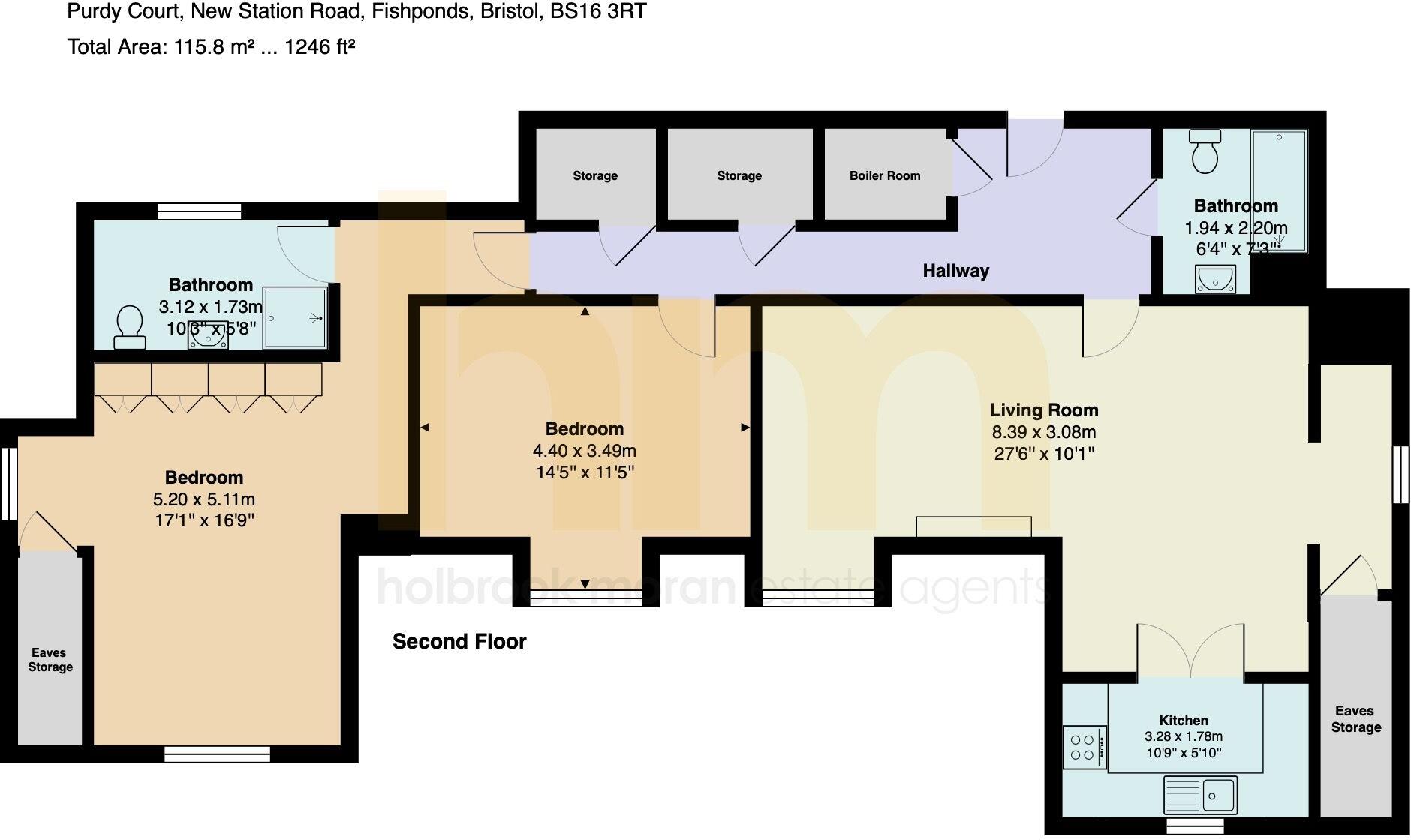Purdy Court, New Station Road, Fishponds floorplan