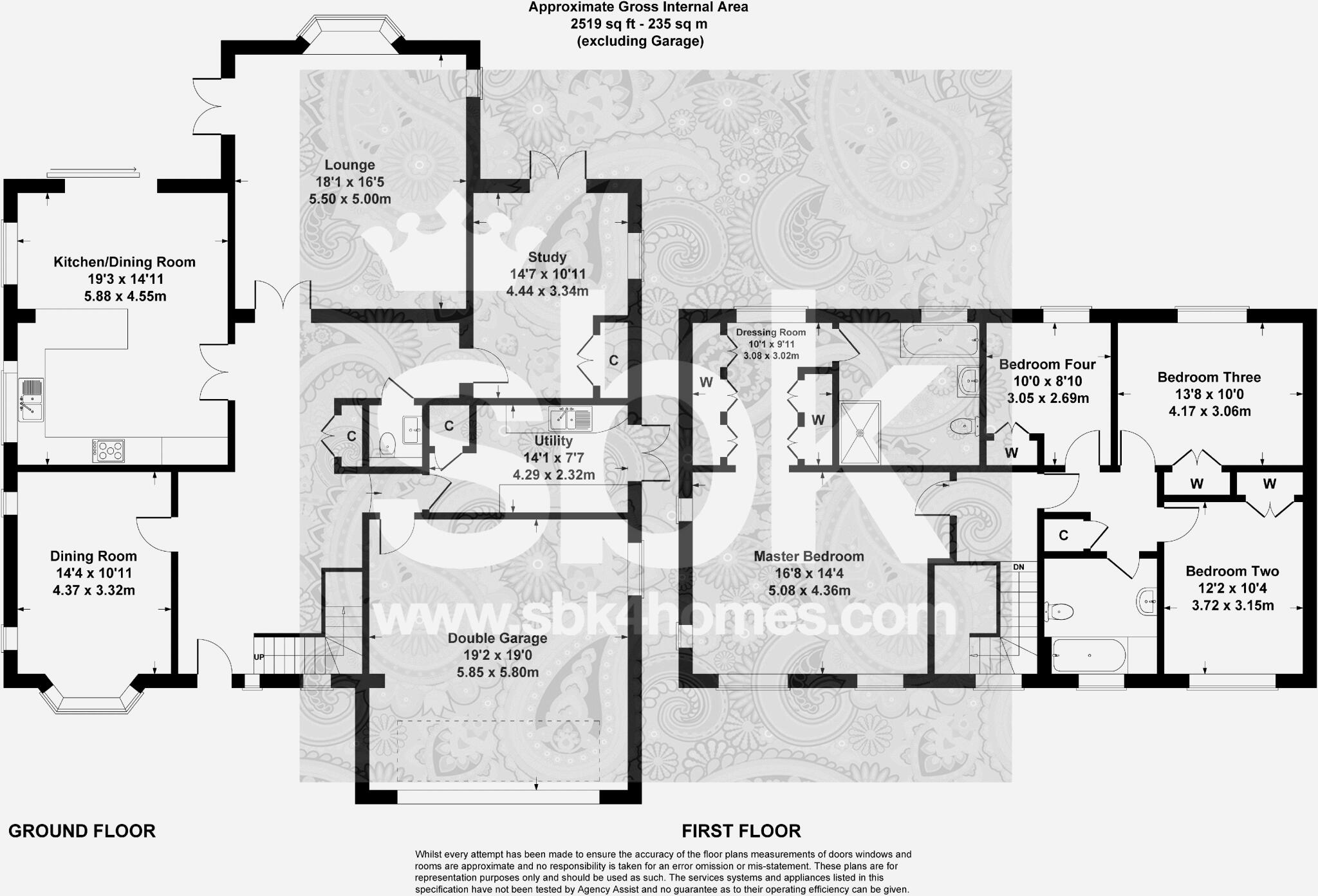 Thornton Avenue, Warsash, Southampton floorplan