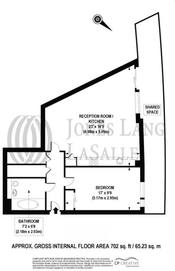 Woodland Crescent London SE10 floorplan