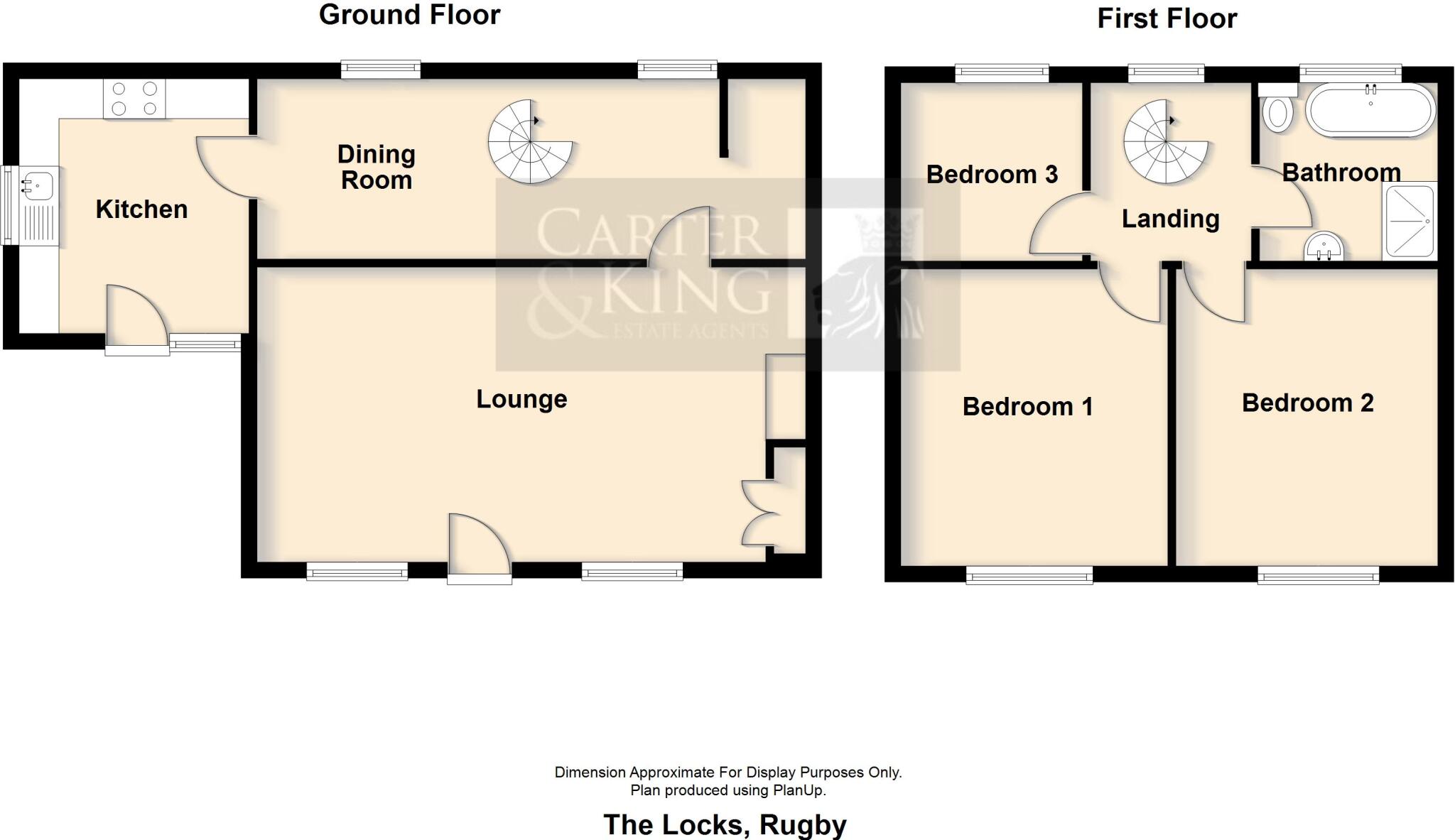 The Locks, Hillmorton floorplan