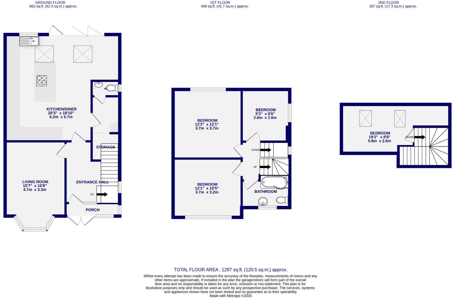 Danebury Drive, York floorplan