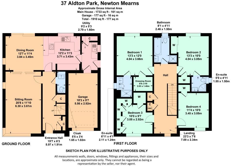 Aldton Park, Castle Grove, Newton Mearns floorplan