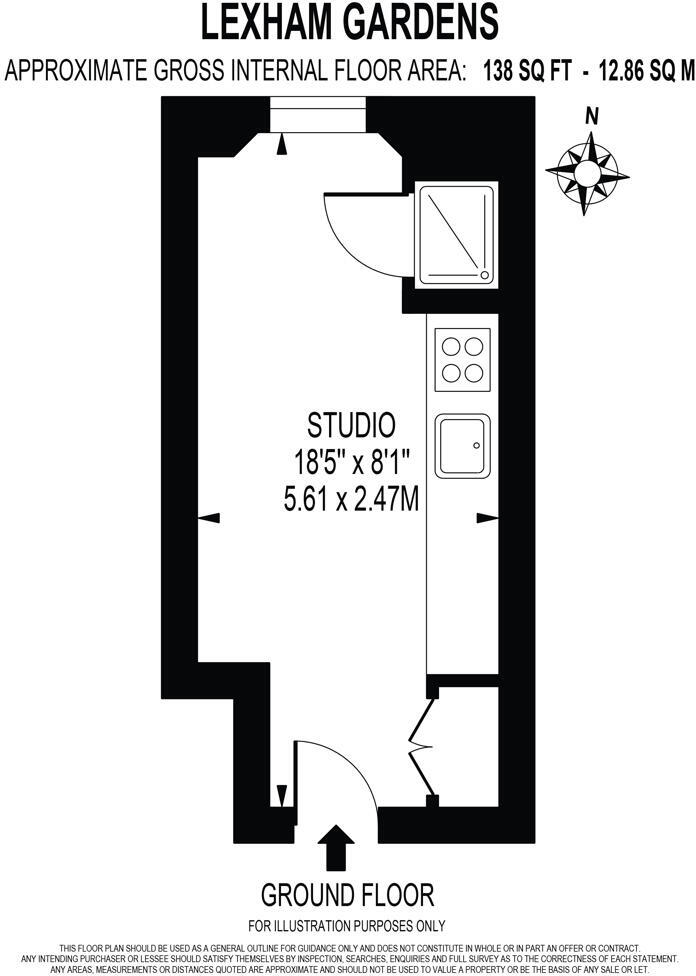 Lexham Gardens, Kensington, London floorplan