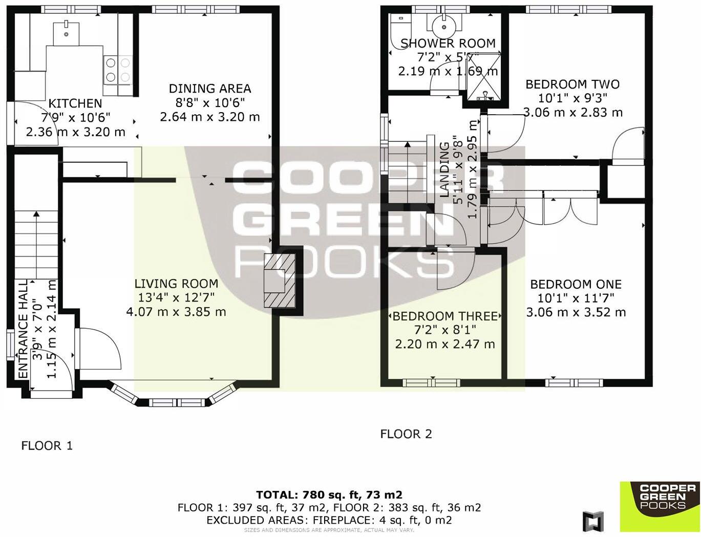 Rowton Road, Shrewsbury floorplan