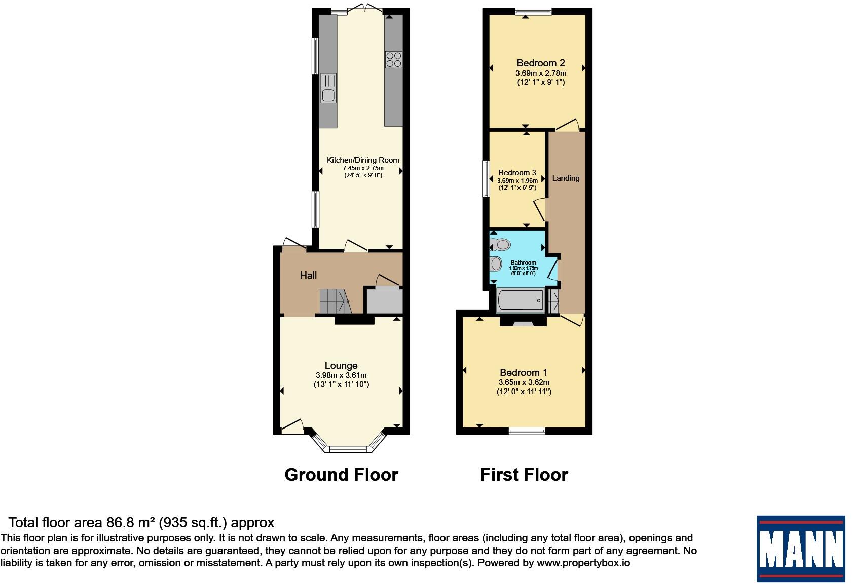 Dover Road, Portsmouth floorplan
