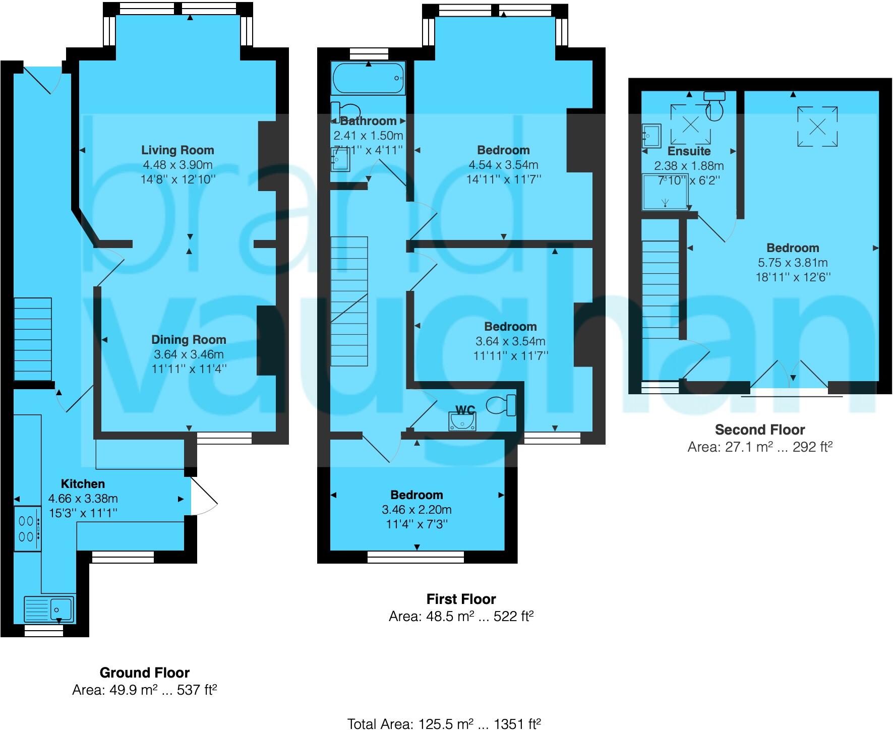Port Hall Avenue, Brighton, East Sussex, BN1 floorplan