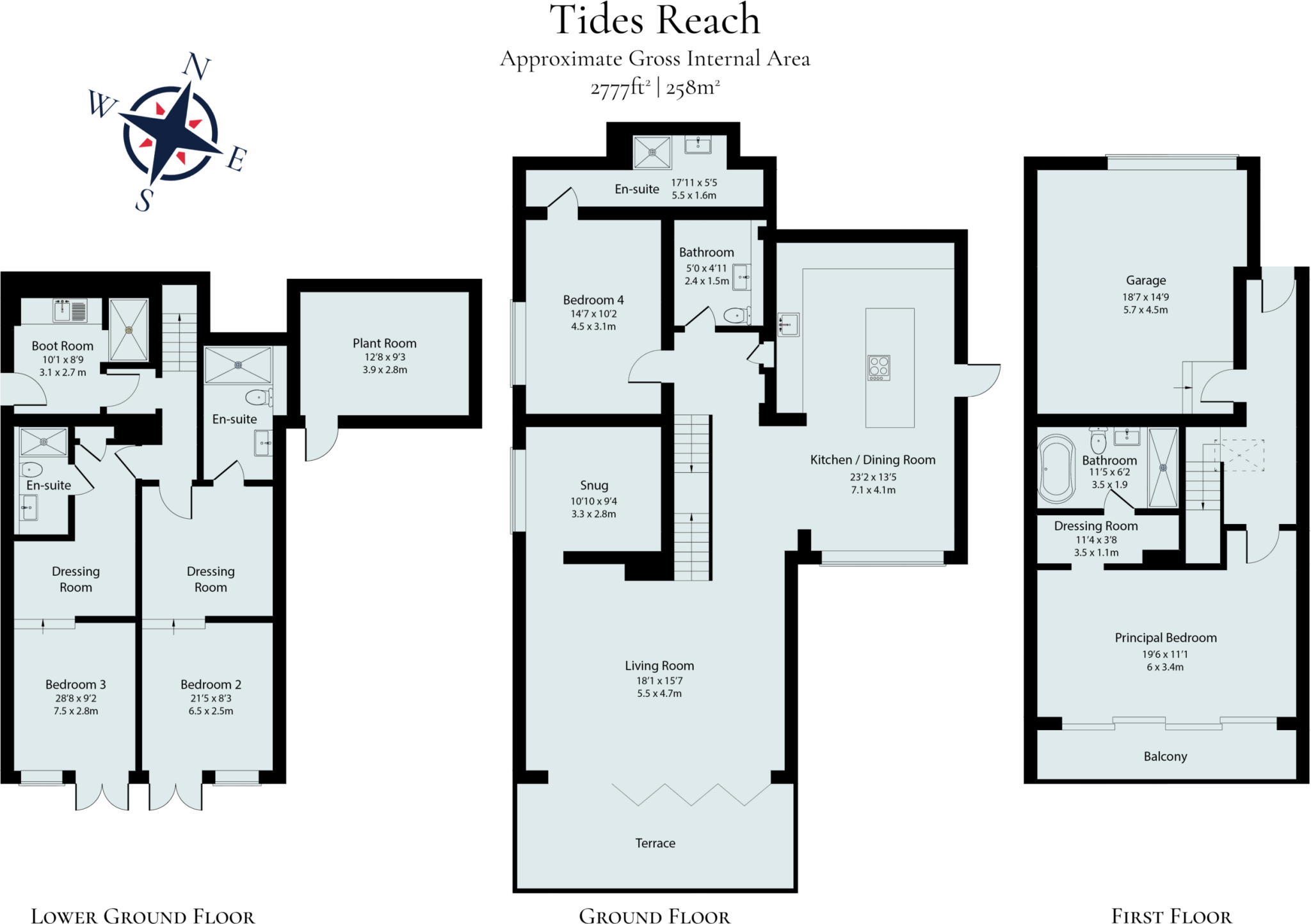 Yealm View Road. Newton Ferrers, Plymouth, Devon floorplan