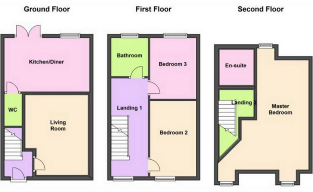 Old Bakery Close, Wimblington floorplan