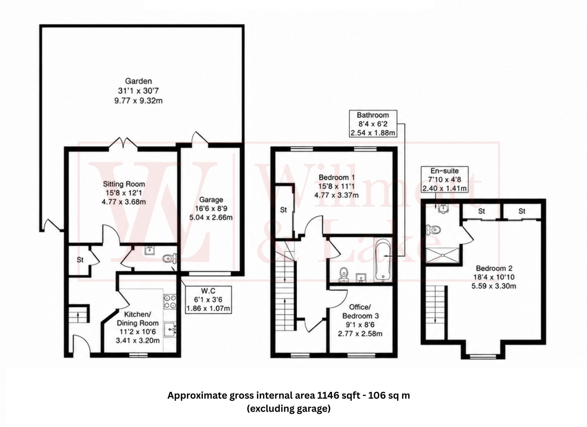 Boswell Street, Bishop's Stortford, CM23 floorplan