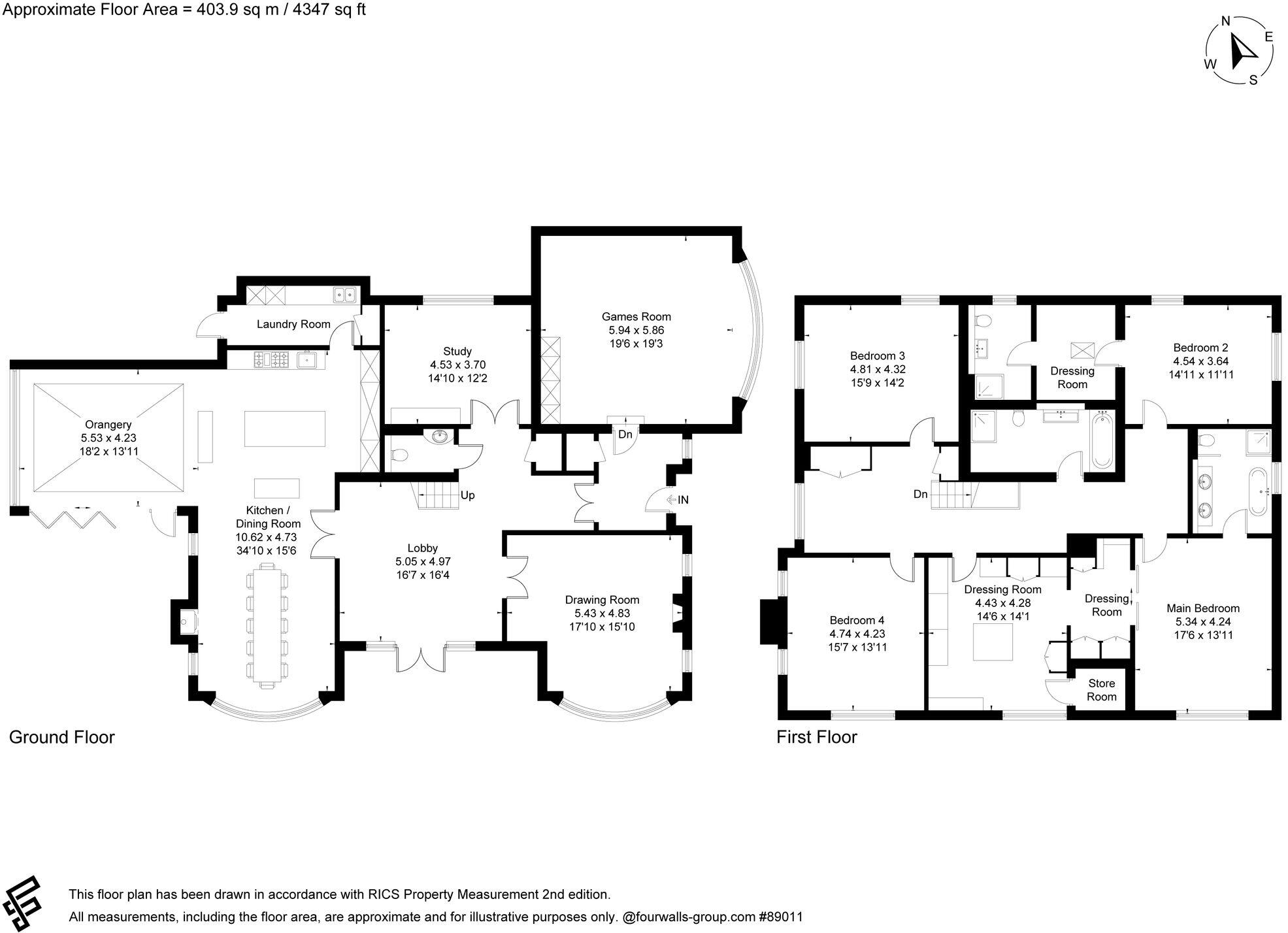 The Avenue, Branksome Park BH13 floorplan