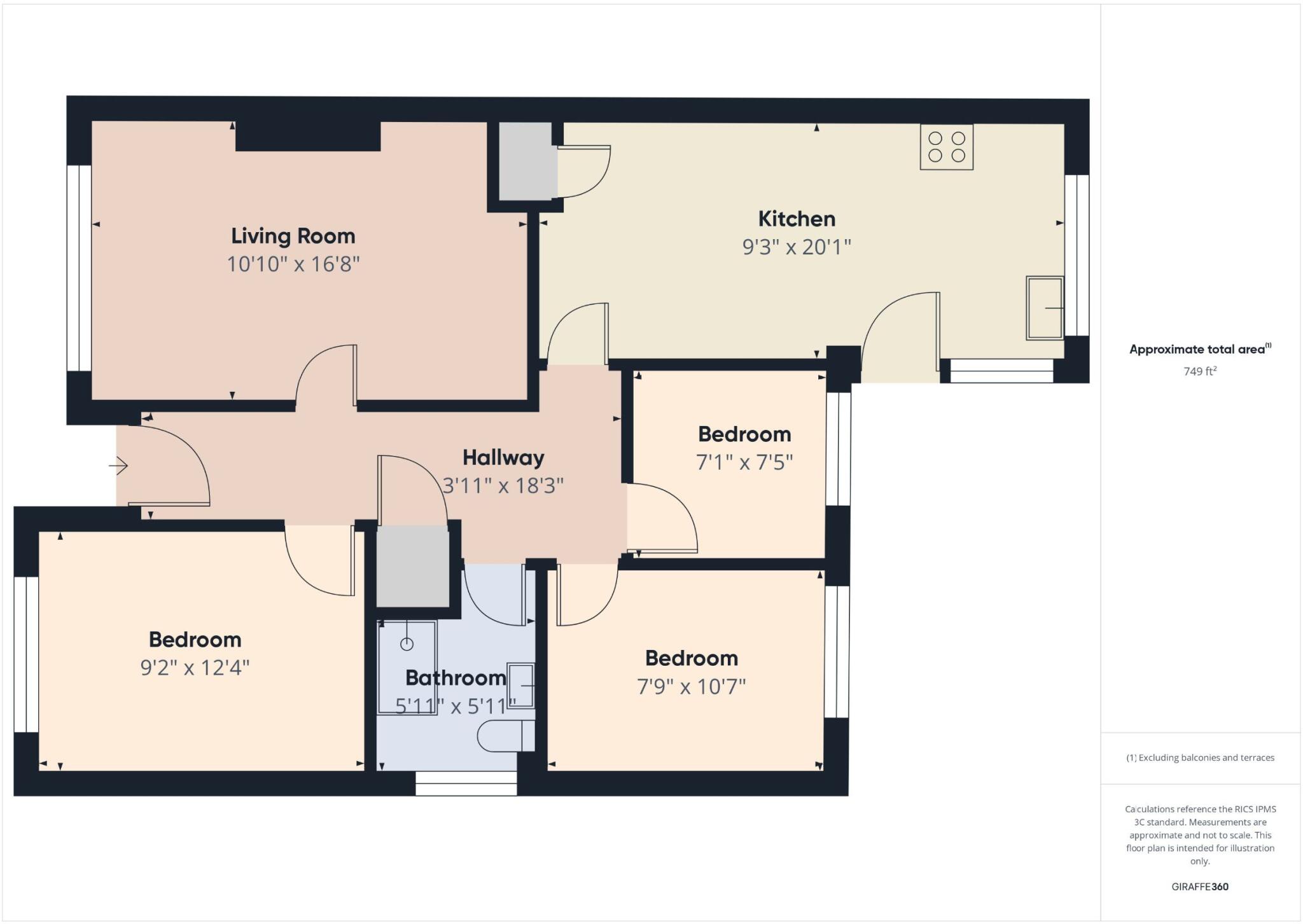 Park View, Maesteg floorplan