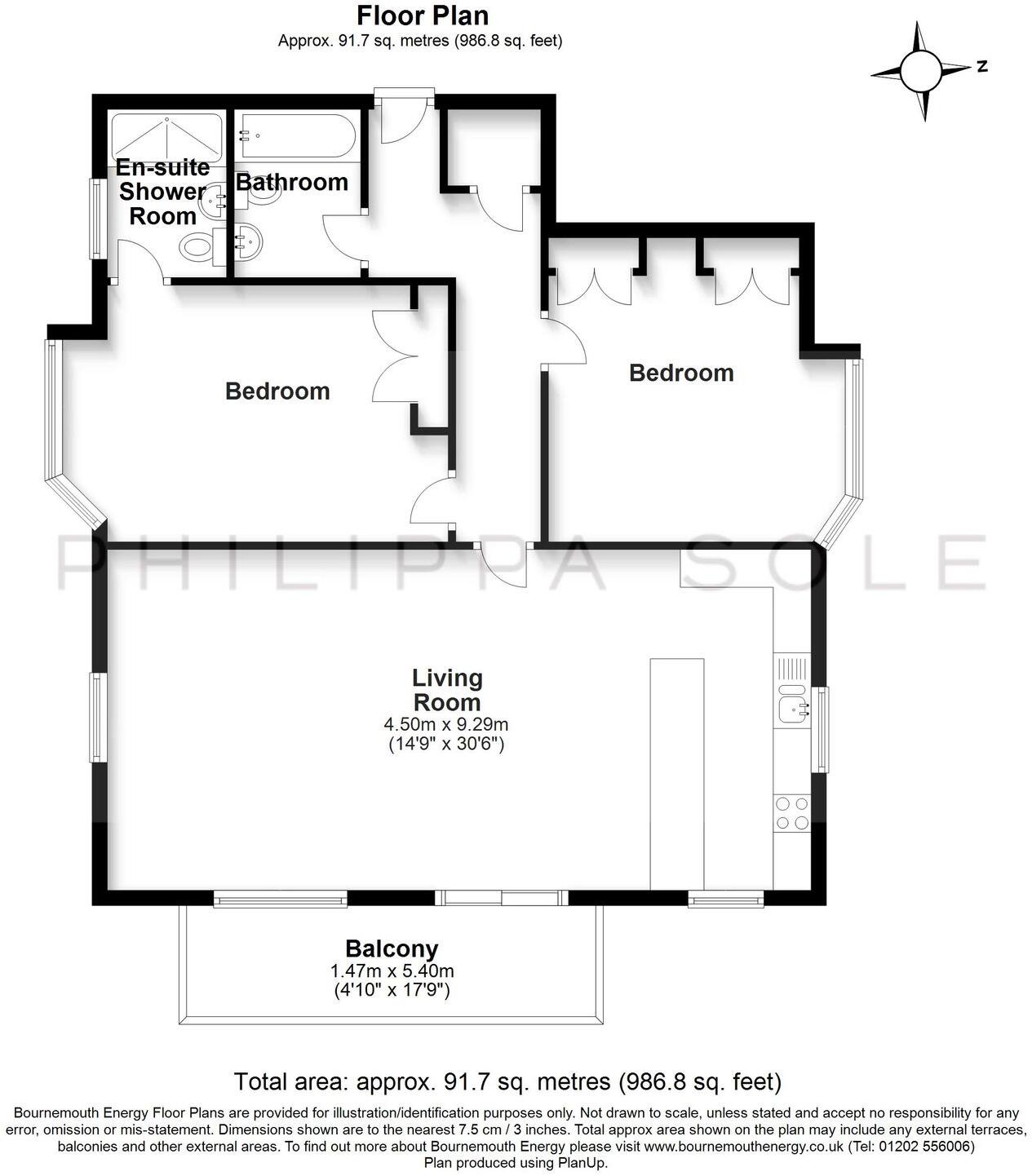 Salterns Point, Salterns Marina, Lilliput, Poole BH14 8LW floorplan