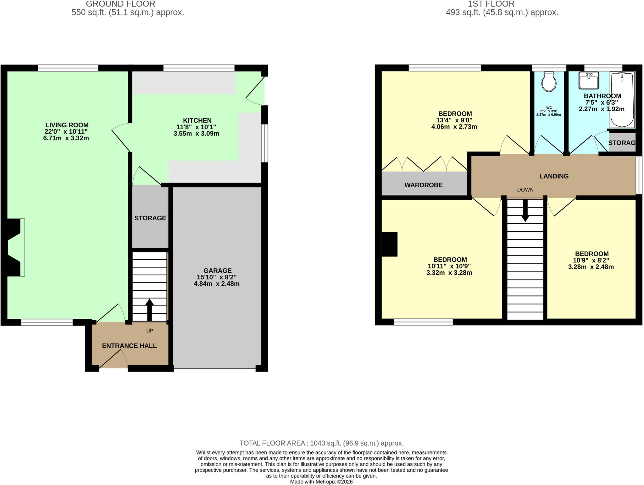 Crookesbroom Lane, Hatfield, Doncaster, DN7 floorplan