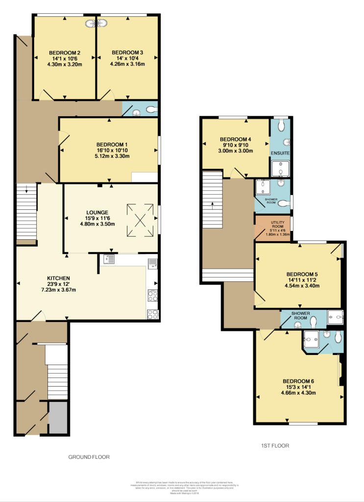 14A Queen Anne Terrace, Plymouth, Devon, PL4 floorplan