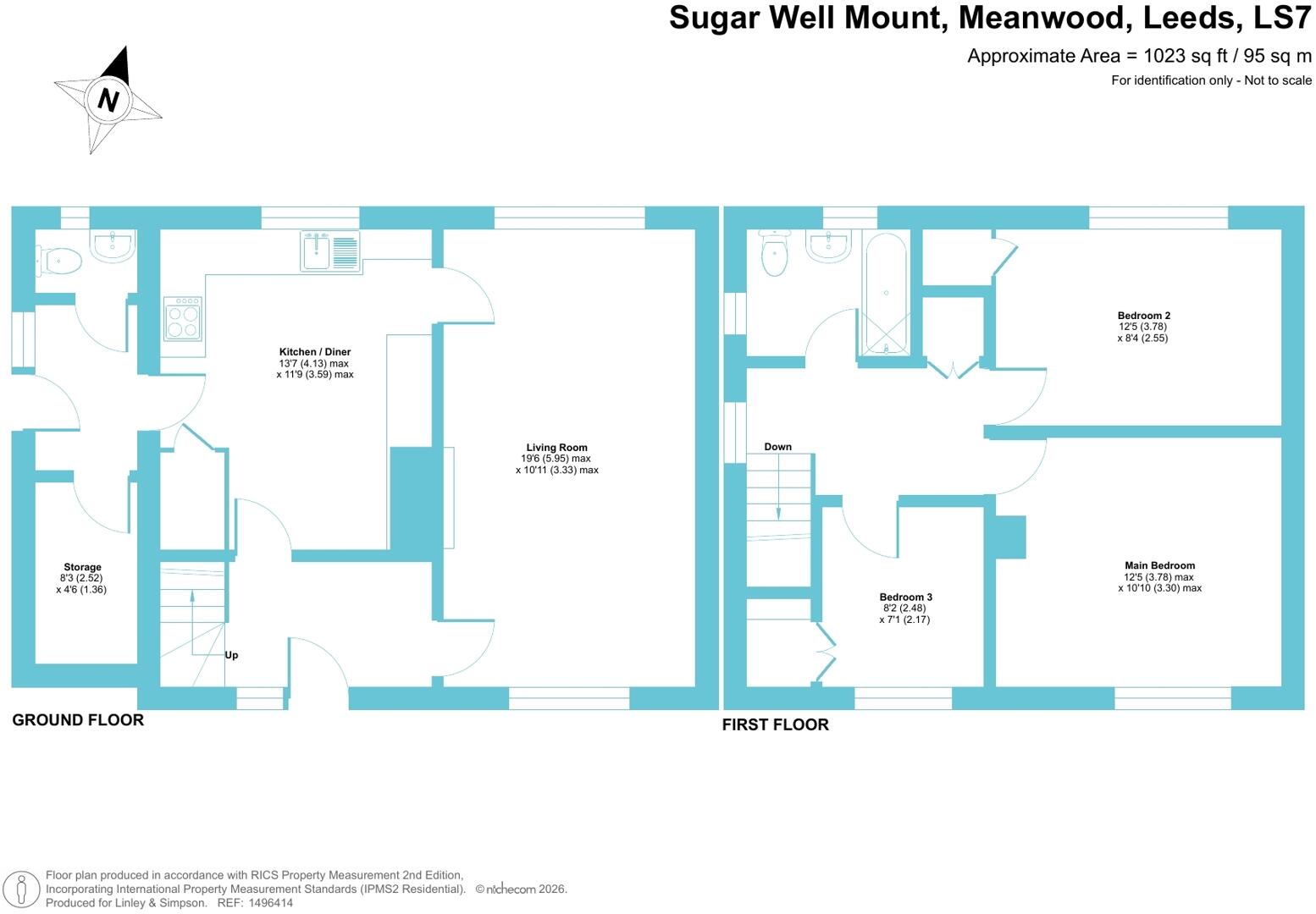 Sugar Well Mount, Meanwood, Leeds, LS7 floorplan