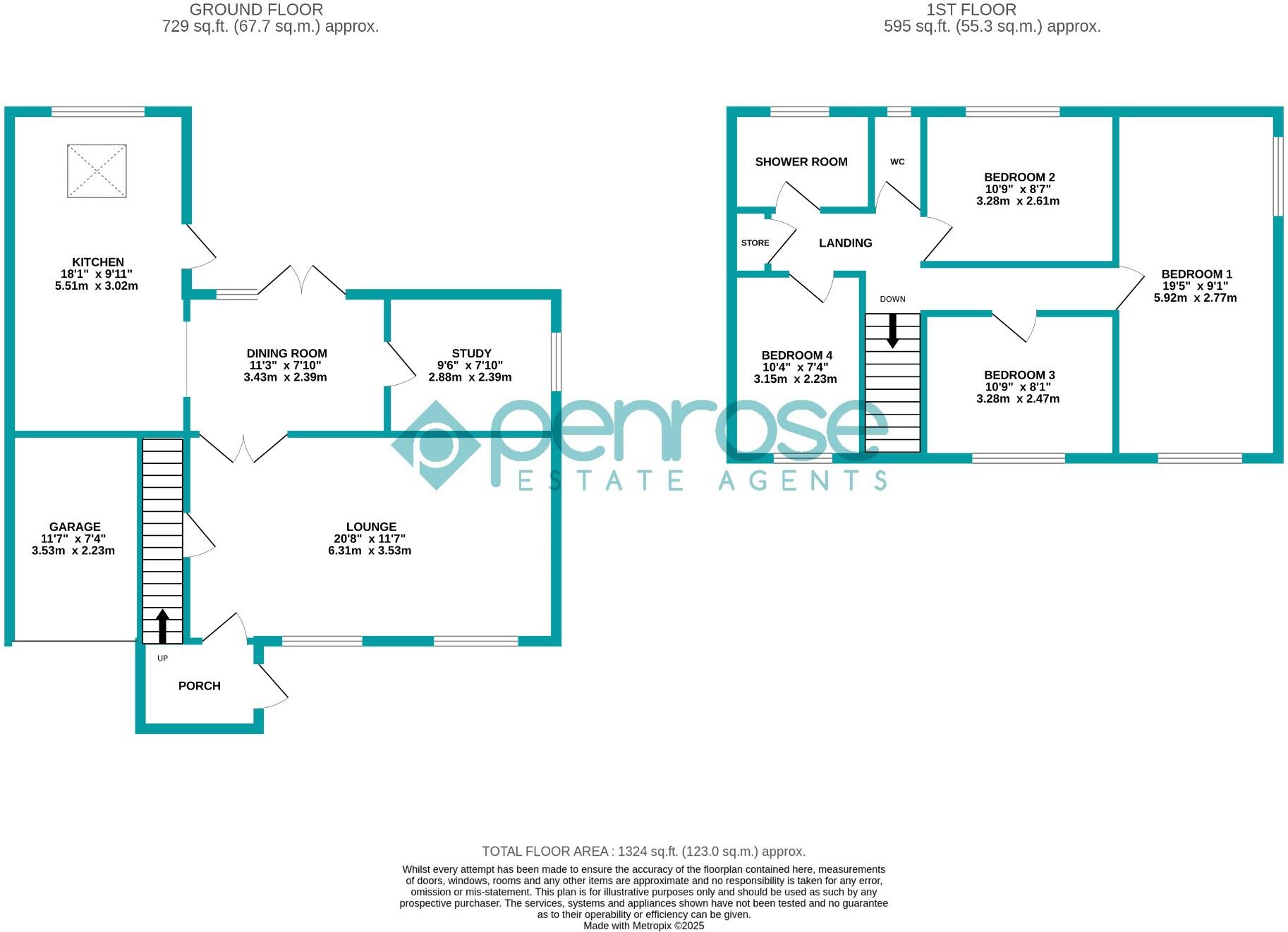 Salters Way, Dunstable floorplan