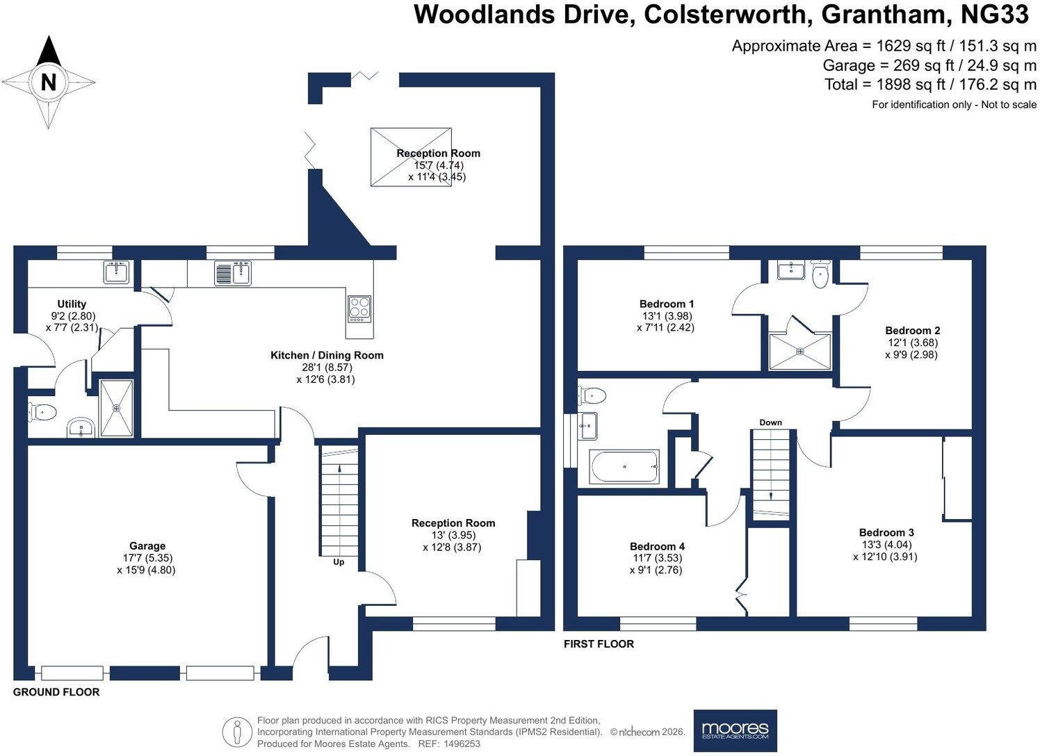 Woodlands Drive, Colsterworth floorplan