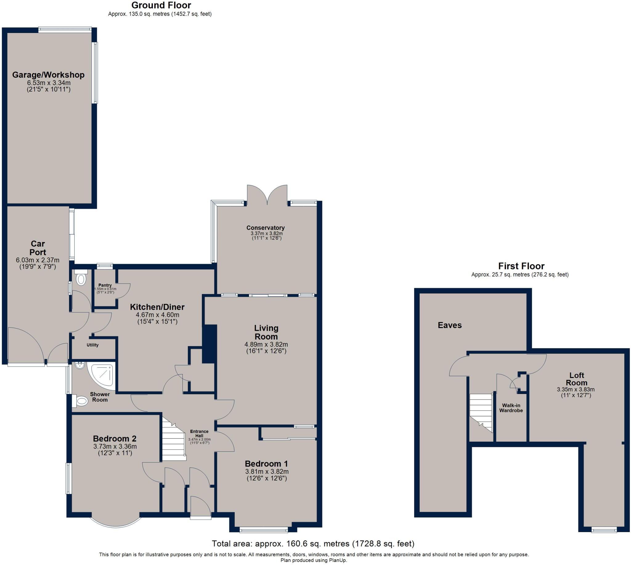 Bowley Avenue, Melton Mowbray floorplan