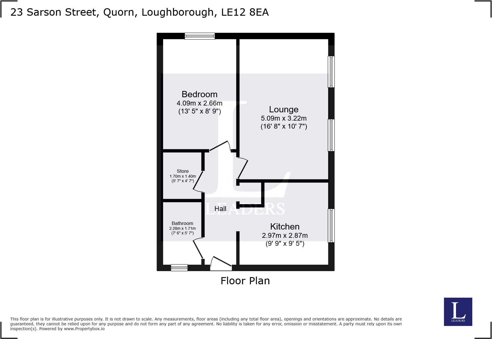 Sarson Street, Quorn, Loughborough floorplan