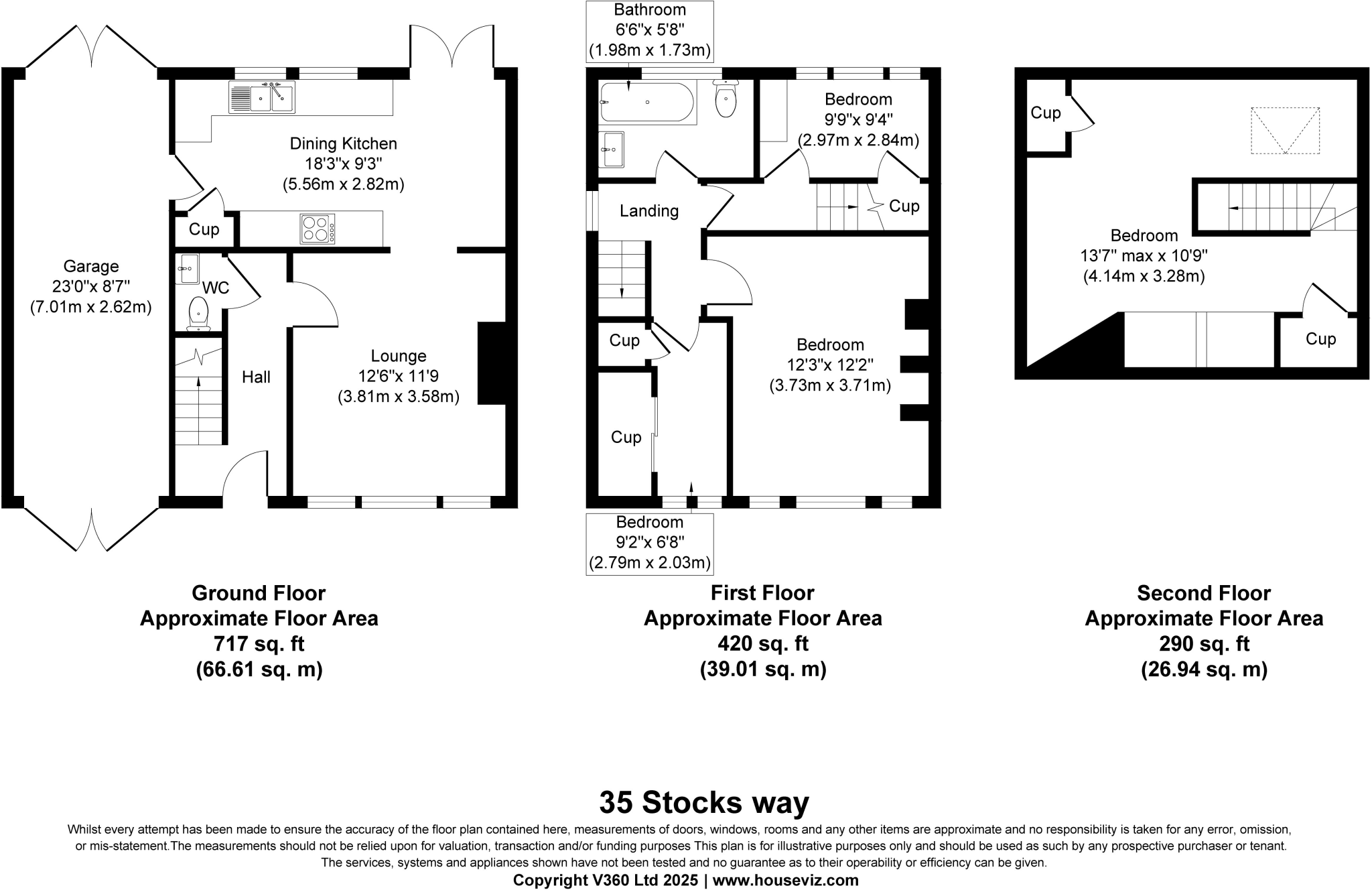 Stocks Way, Shepley floorplan