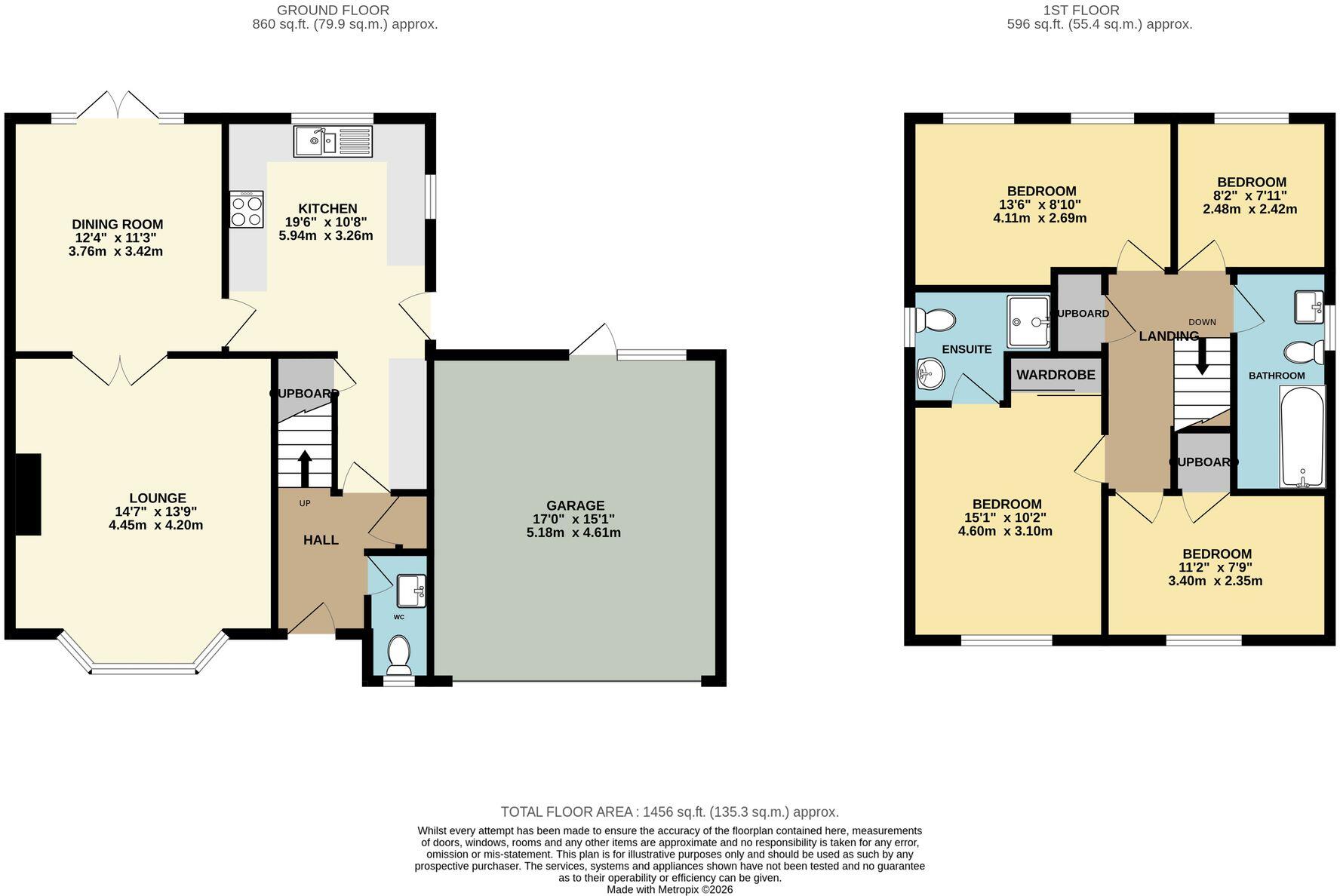 Rowley Close, Madeley, TF7 floorplan