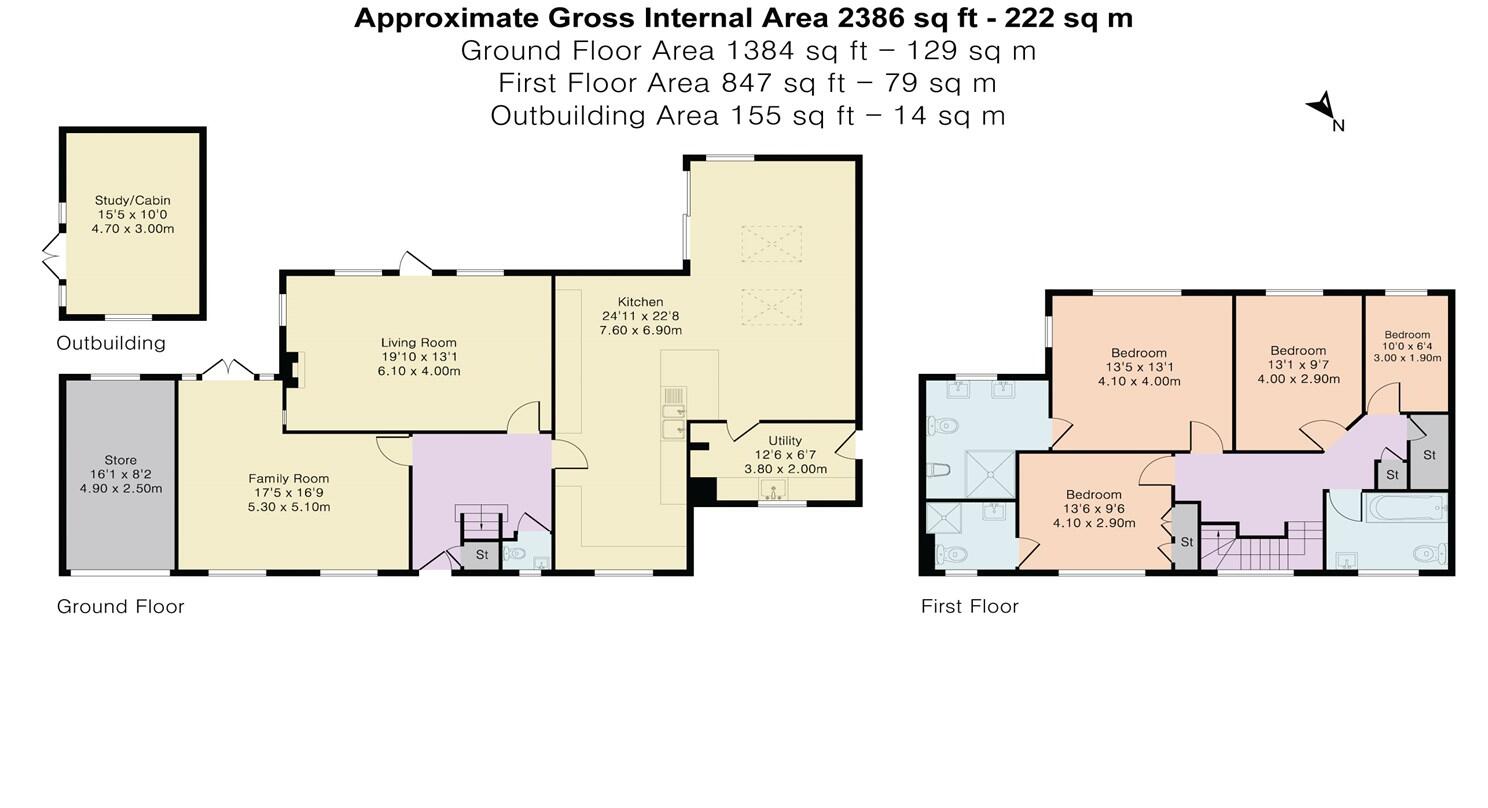 Woodcote Road, Caversham Heights, Reading floorplan
