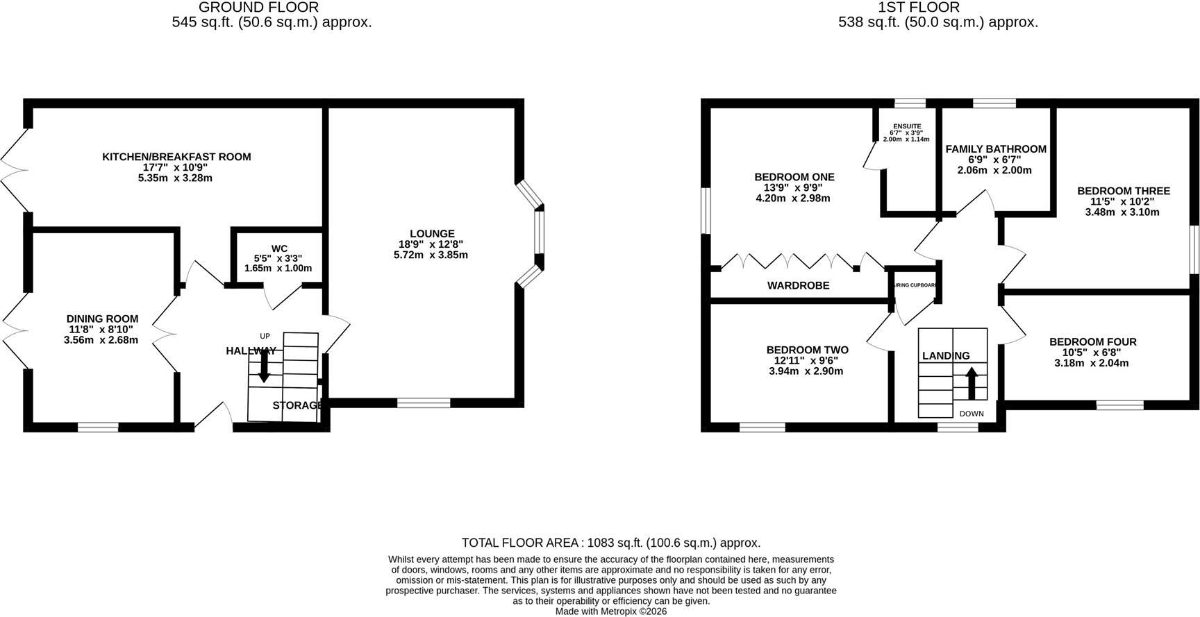Padmans Close, Mawsley, Kettering floorplan
