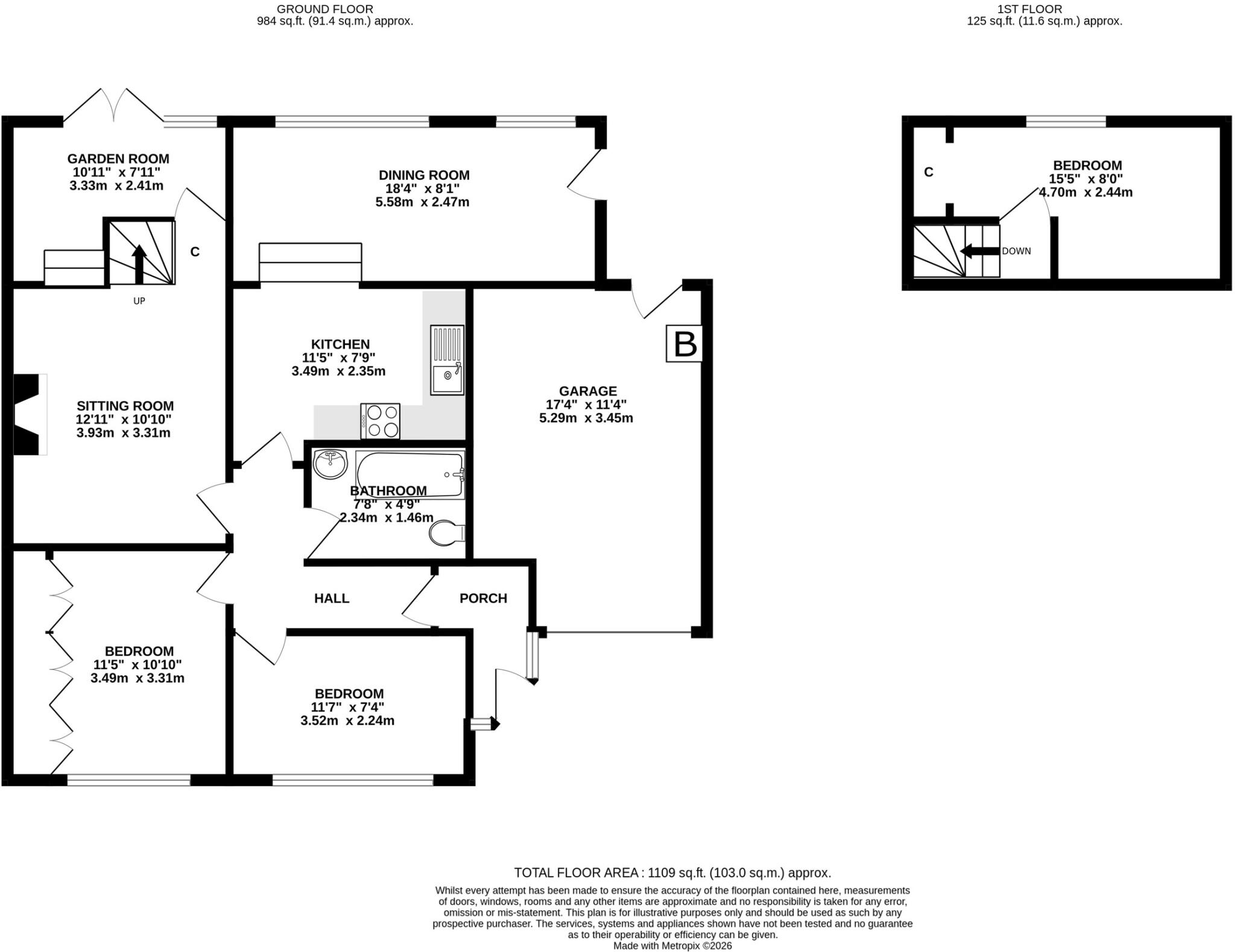 Hurmans Close, Ashcott floorplan