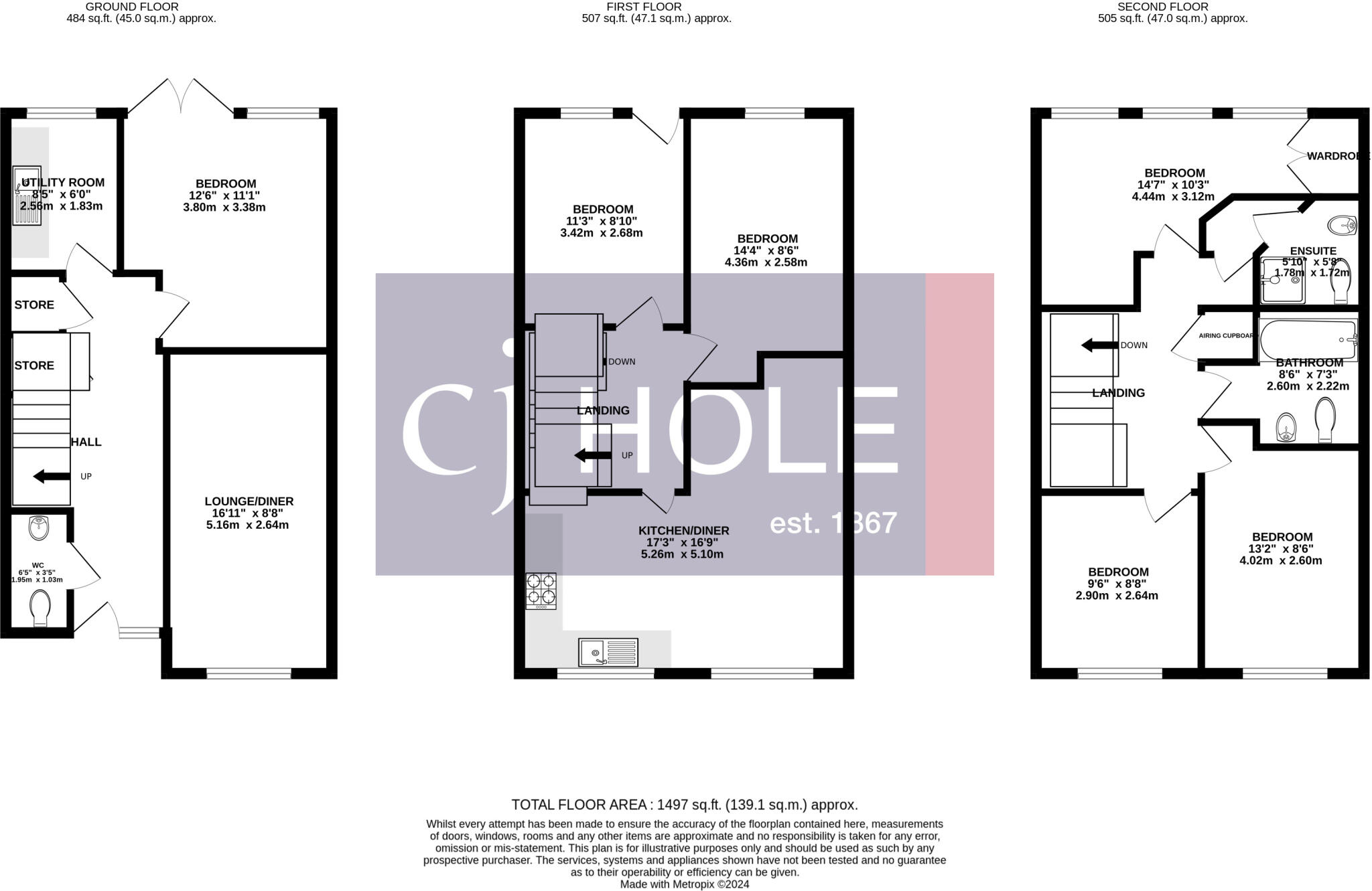 Jekyll Close, Stoke Park, Bristol, BS16 floorplan