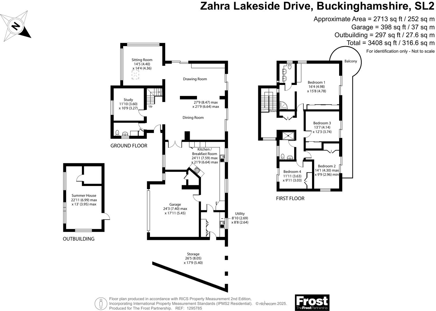 Lakeside Drive, Stoke Poges, Buckinghamshire, SL2 floorplan