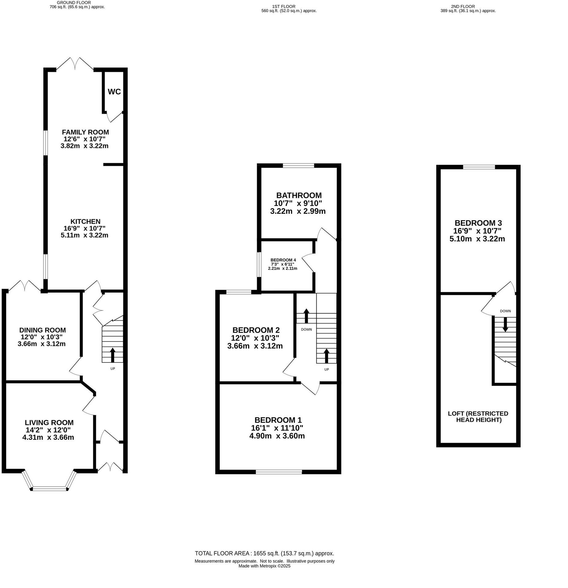 Fairfield Road, Stockton Heath, WA4 floorplan