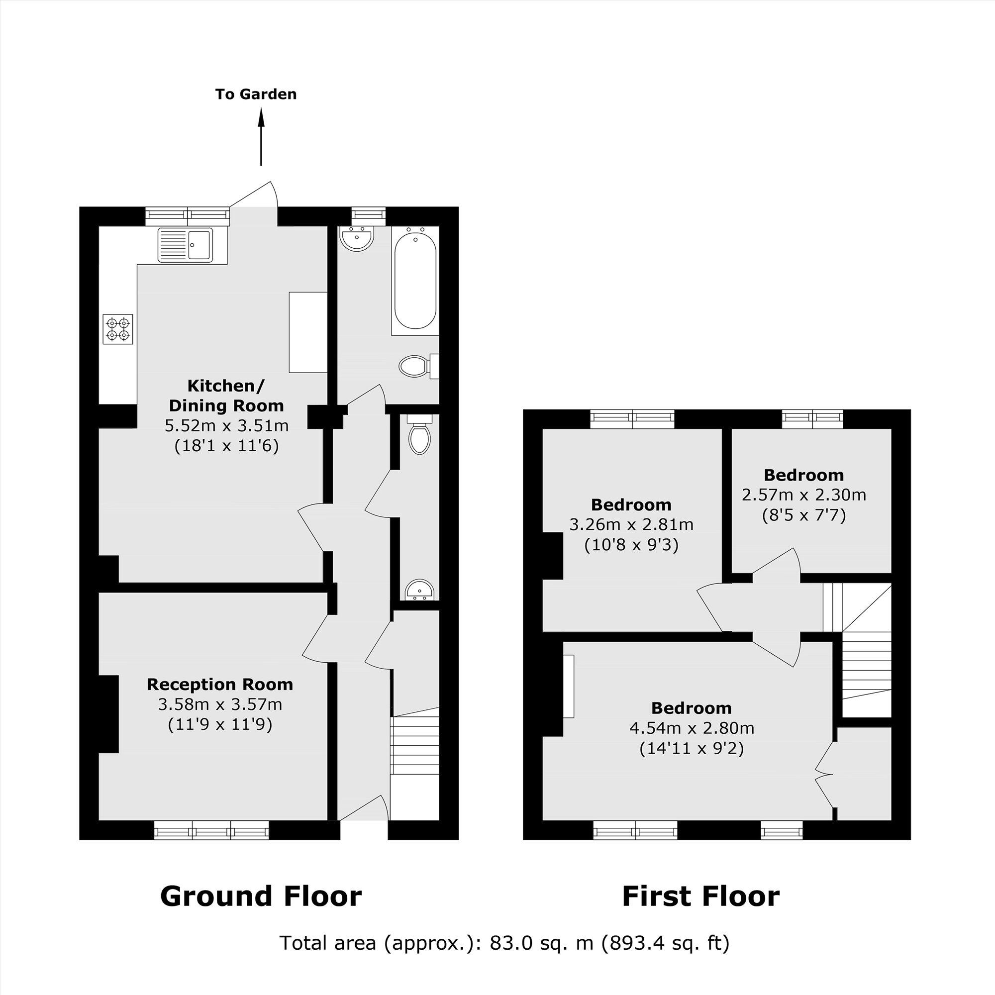 Hillyard Road, Hanwell floorplan