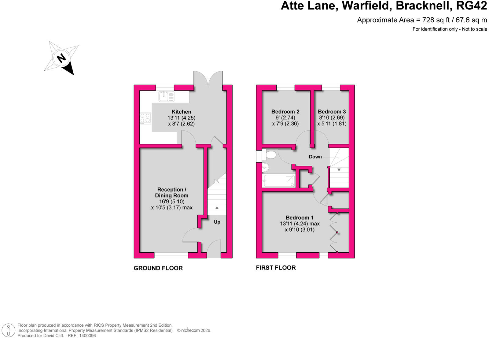 Atte Lane, Warfield, Bracknell, Berkshire, RG42 floorplan