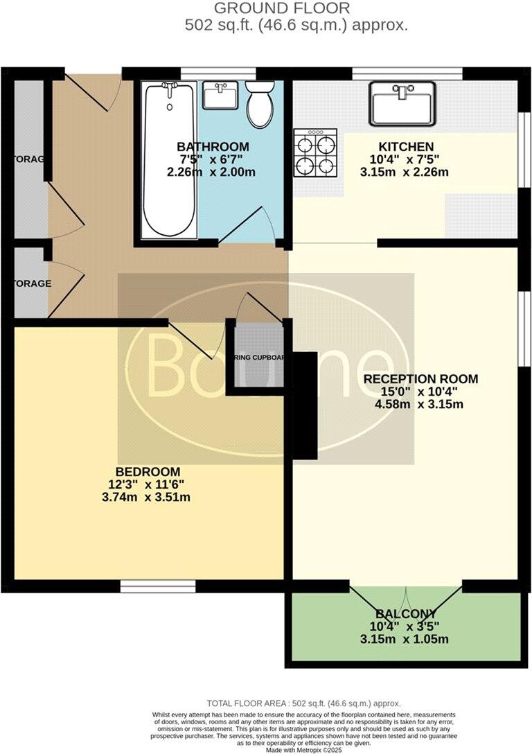 Chester Road, Ash, Surrey, GU12 floorplan