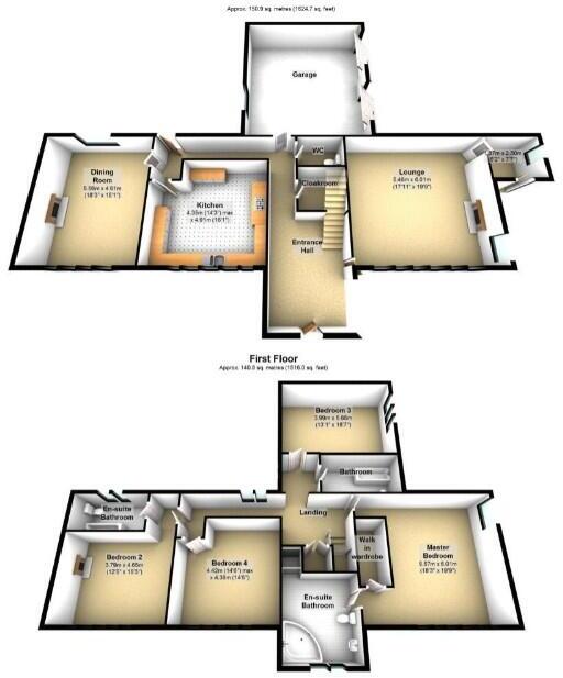 Knott Hill Lane, Delph, Oldham floorplan