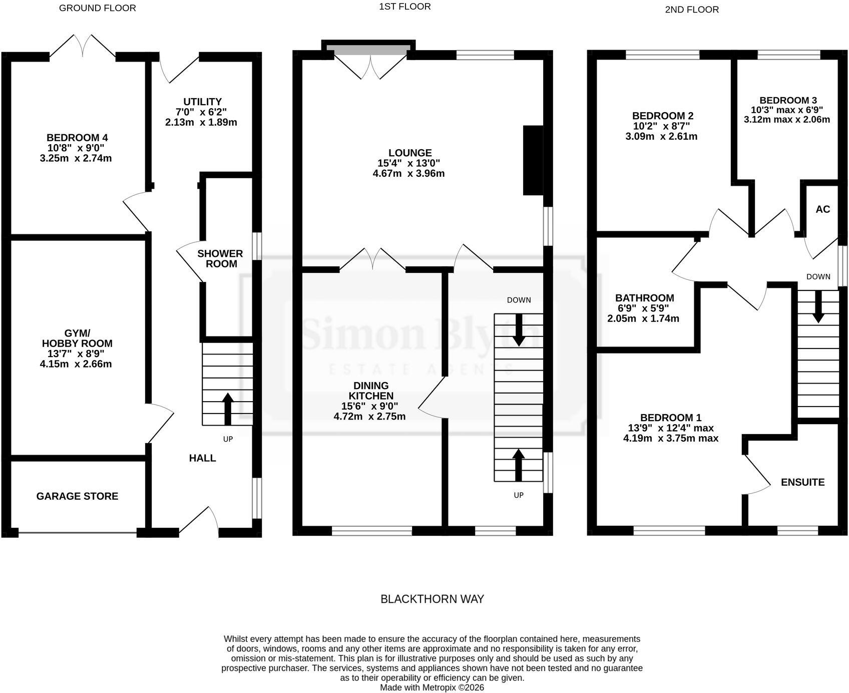 Blackthorn Way, Scissett, HD8 floorplan